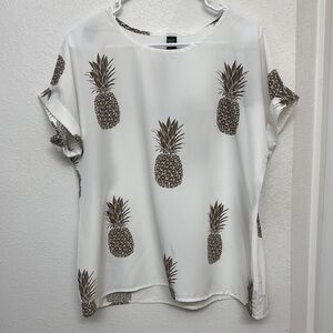 🍍Golden Pineapple Blouse 🍍